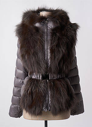 Geacă matlasată gri VIOLANTI femeie