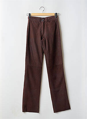 Pantalon drept maro MADDOX femeie