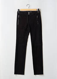 Pantalon slim elasticitate mărime normală negru CANADIENNE GRIFFES femeie