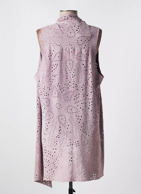 Vestă fără mâneci violet TREASURES DESIGN femeie