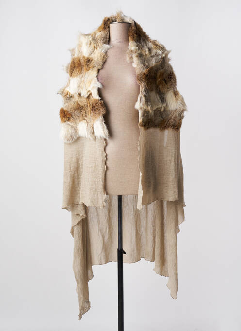 Vestă fără mâneci bej CUTULI CULT femeie