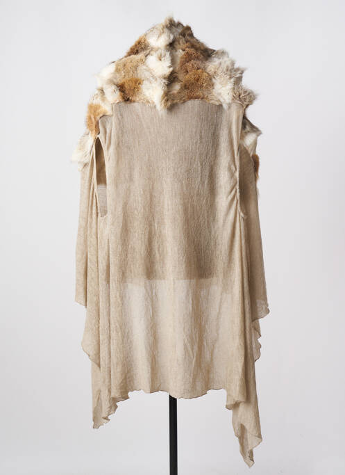 Vestă fără mâneci bej CUTULI CULT femeie