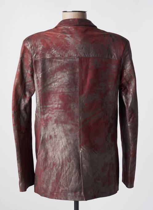 Geacă din piele roșu GIORGIO BRATO femeie