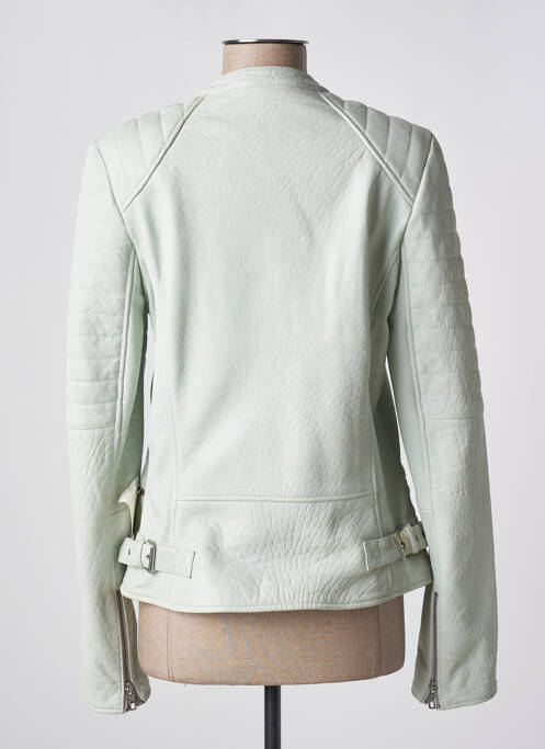 Geacă din piele albastru CLOSED femeie