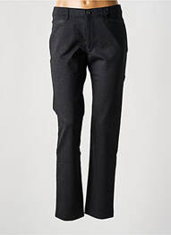 Pantalon slim elasticitate mărime normală negru WALTRON femme