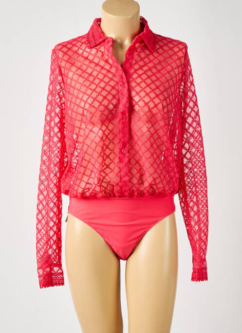 Body roșu LOUISA BRACQ femeie