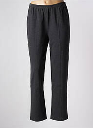 Pantalon slim talie elastică mărime normală gri TELMAIL femme