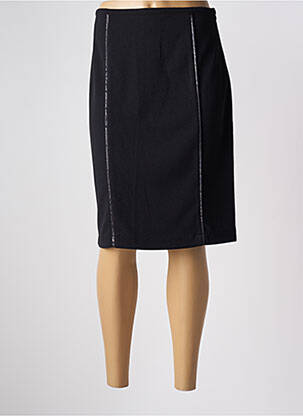 Fustă midi negru TELMAIL femeie