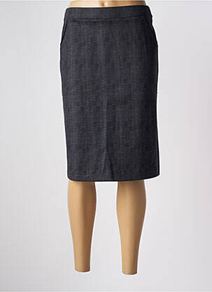 Fustă midi gri TELMAIL femeie