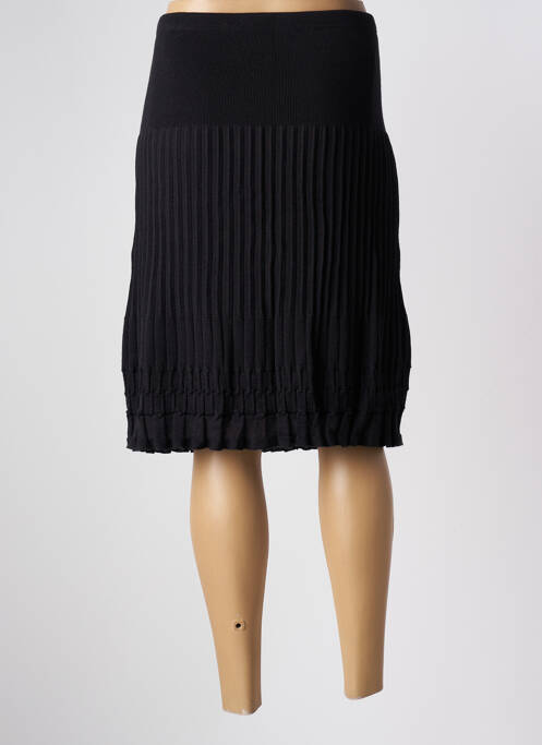 Fustă midi negru TELMAIL femeie
