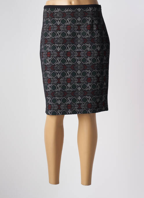 Fustă midi negru TELMAIL femeie