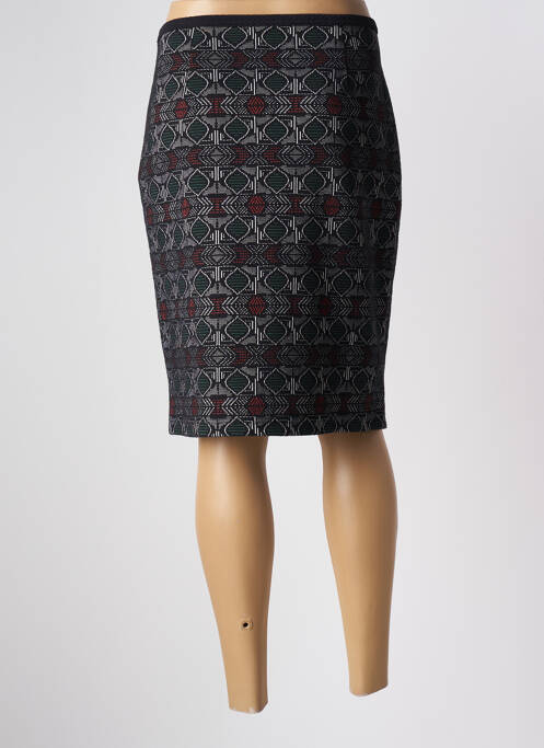 Fustă midi negru TELMAIL femeie