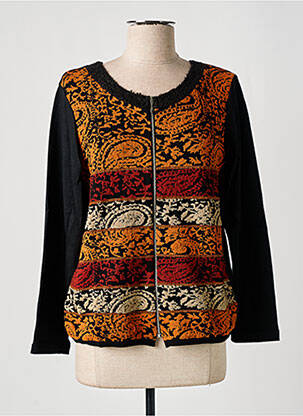 Vestă cu mâneci lungi negru TELMAIL femeie