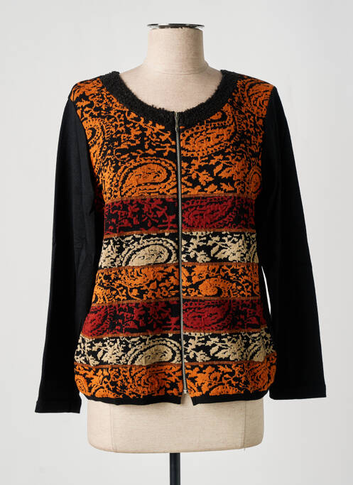 Vestă cu mâneci lungi negru TELMAIL femeie