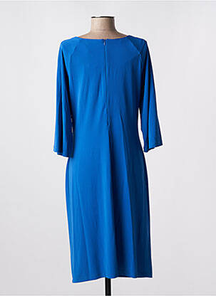 Rochie midi mâneci 3/4 mâneci 3/4 albastru MARIA BELLENTANI femeie