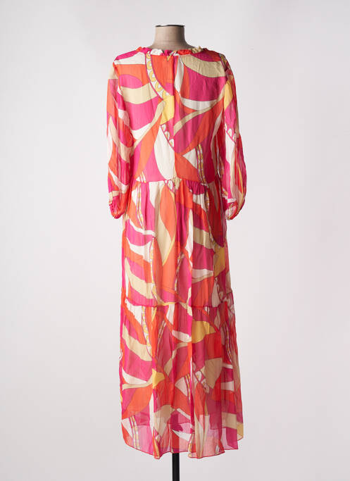 Rochie lungă roz MARIA BELLENTANI femeie