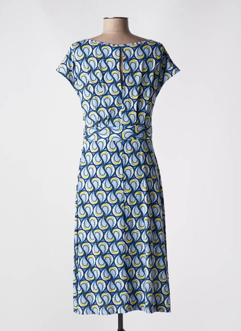 Rochie midi albastru MARIA BELLENTANI femeie