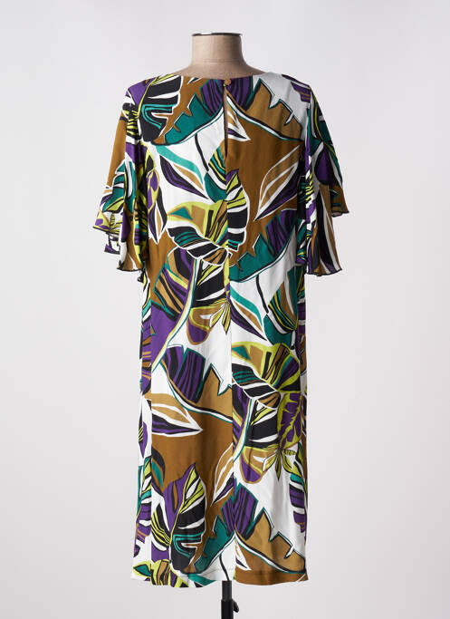 Rochie midi maro MARIA BELLENTANI femeie