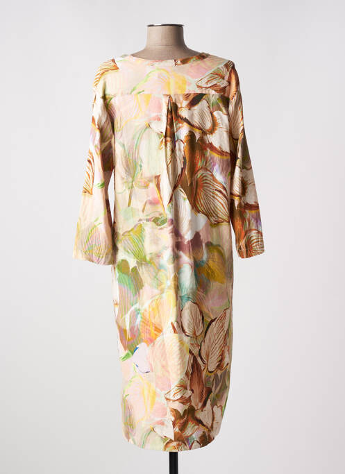 Rochie midi bej TONI femeie