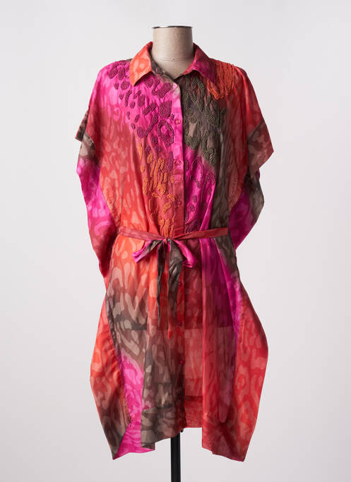 Rochie midi portocaliu LOLA CASADEMUNT femeie