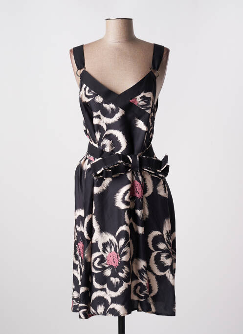 Rochie midi negru ELEONORA AMADEI femeie