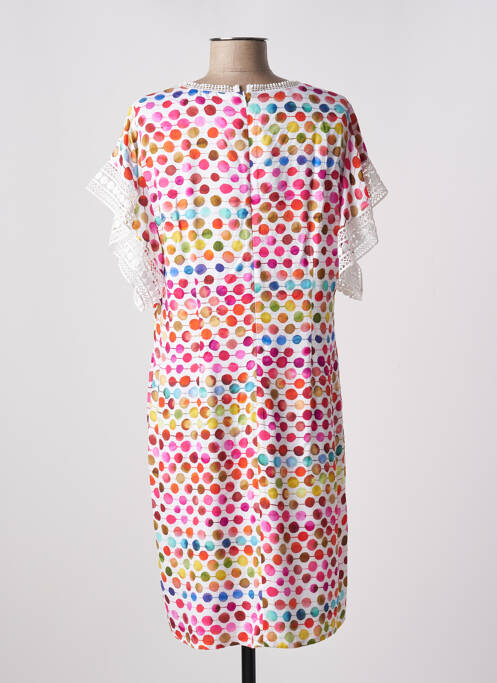 Rochie midi alb PAUSE CAFE femeie