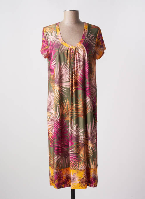 Rochie midi verde ELEONORA AMADEI femeie