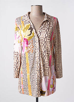 Tunică mâneci lungi bej FUEGO WOMAN femeie