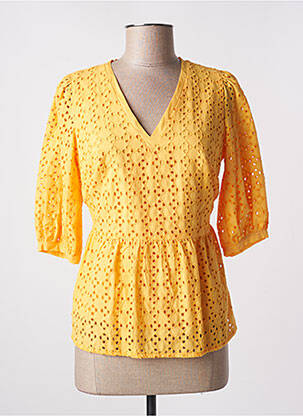 Tunică mâneci lungi portocaliu LESLIE femeie