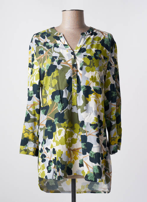 Tunică mâneci lungi verde TONI femeie