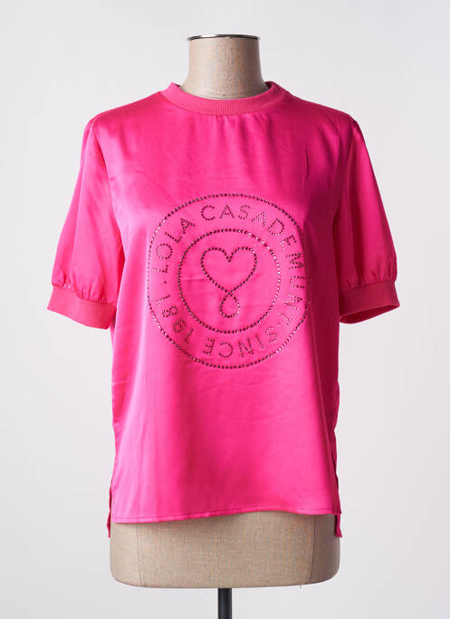 Top roz LOLA CASADEMUNT femeie