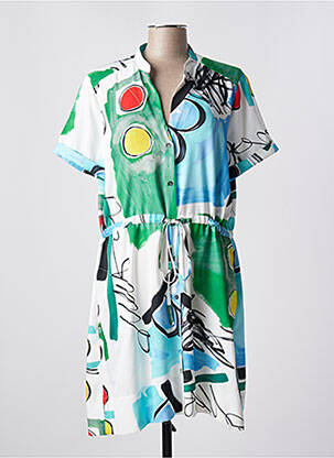 Rochie midi alb INDIES femeie