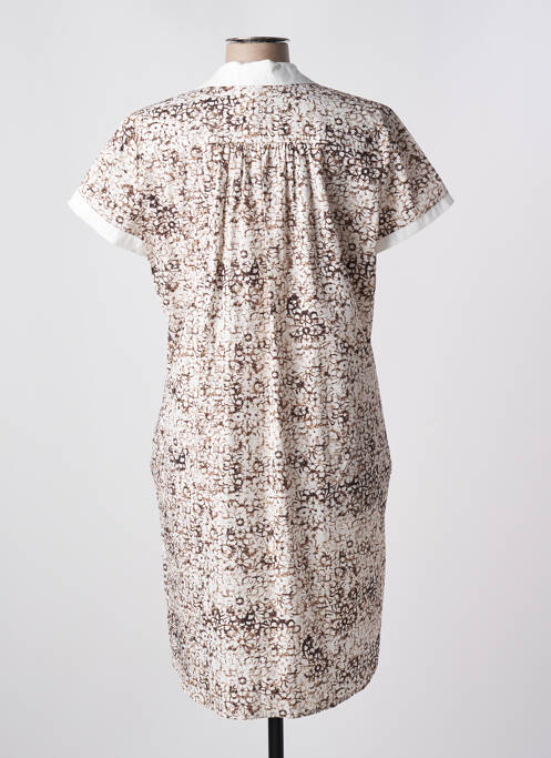 Rochie midi bej FUEGO WOMAN femeie