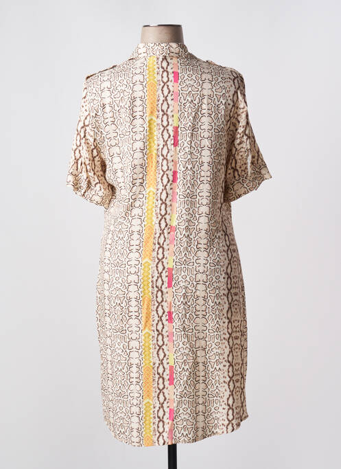 Rochie midi bej FUEGO WOMAN femeie