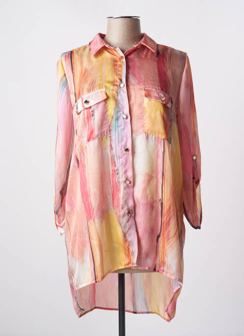 Cămașă portocaliu ELEONORA AMADEI femeie