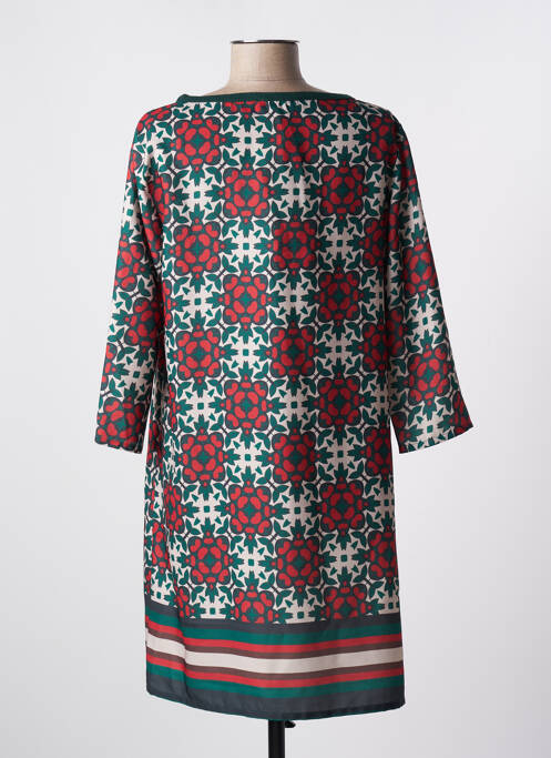 Rochie scurtă verde ELEONORA AMADEI femeie