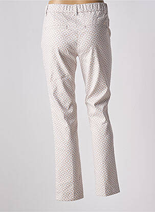 Pantalon drept elasticitate mărime normală bej GARDEUR femeie
