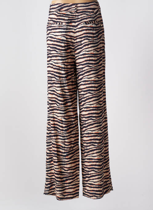 Pantalon larg bej LOLA CASADEMUNT femeie