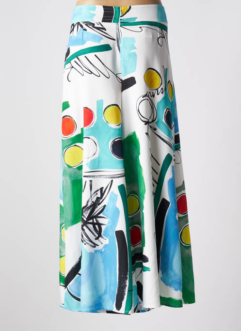 Pantalon larg alb INDIES femeie