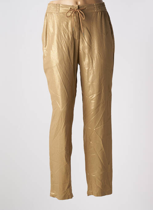 Pantalon drept auriu EVA KAYAN femeie