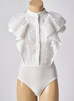 Body alb LESLIE femeie