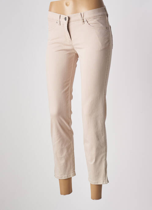 Pantalon 7/8 bej TONI femeie
