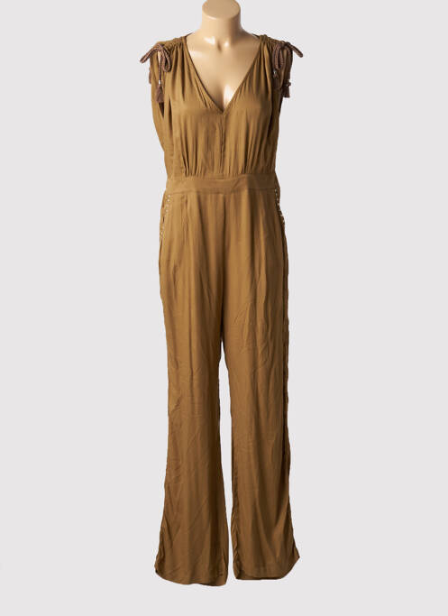 Salopetă-pantalon maro EVA KAYAN femeie