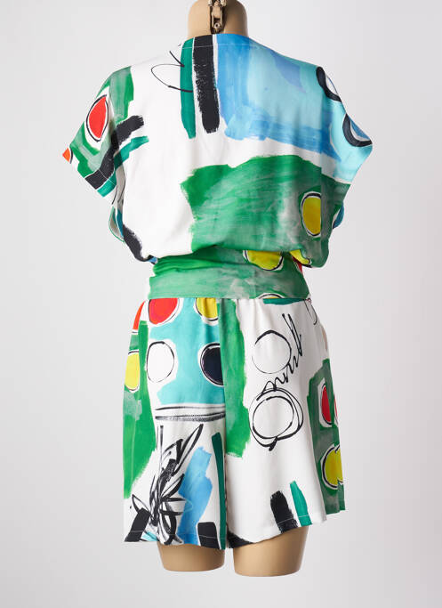 Salopetă scurtă albastru INDIES femeie