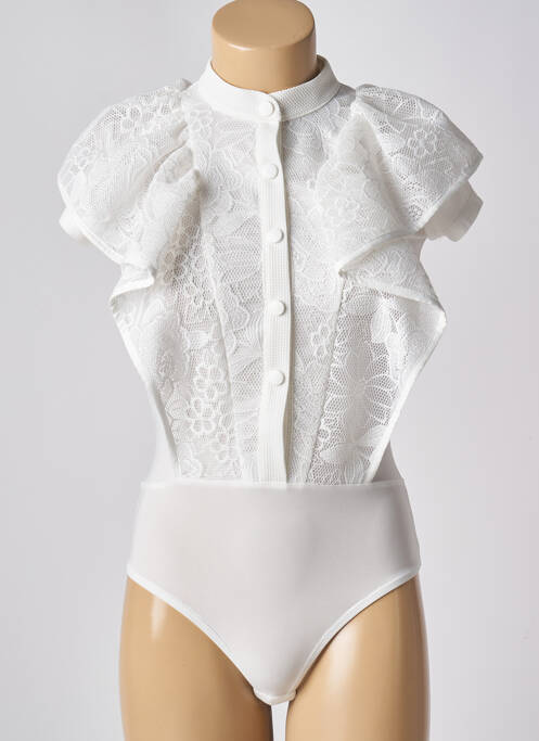 Body alb LESLIE femeie