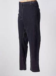 Pantalon slim elasticitate mărime normală albastru JEAN GABRIEL femme