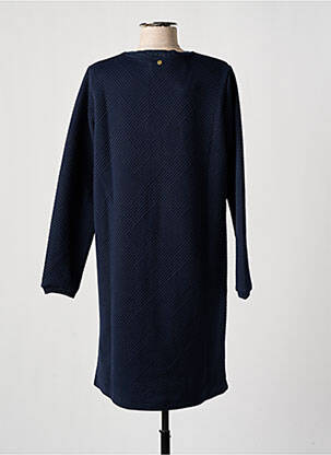 Rochie midi mâneci lungi mâneci lungi albastru ÉTYMOLOGIE femeie