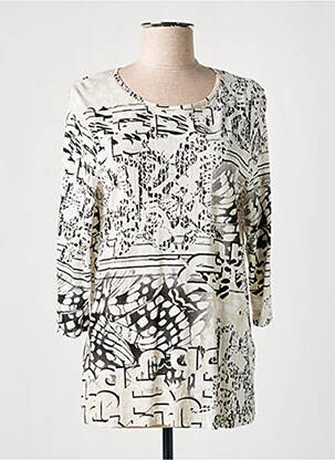 Top bej OLSEN femeie