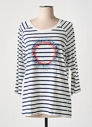 Top alb OLSEN femeie