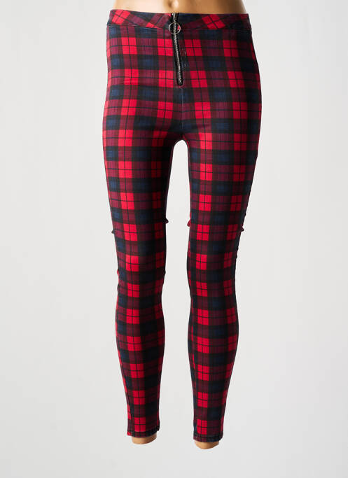 Pantalon slim roșu CINDY.H femeie